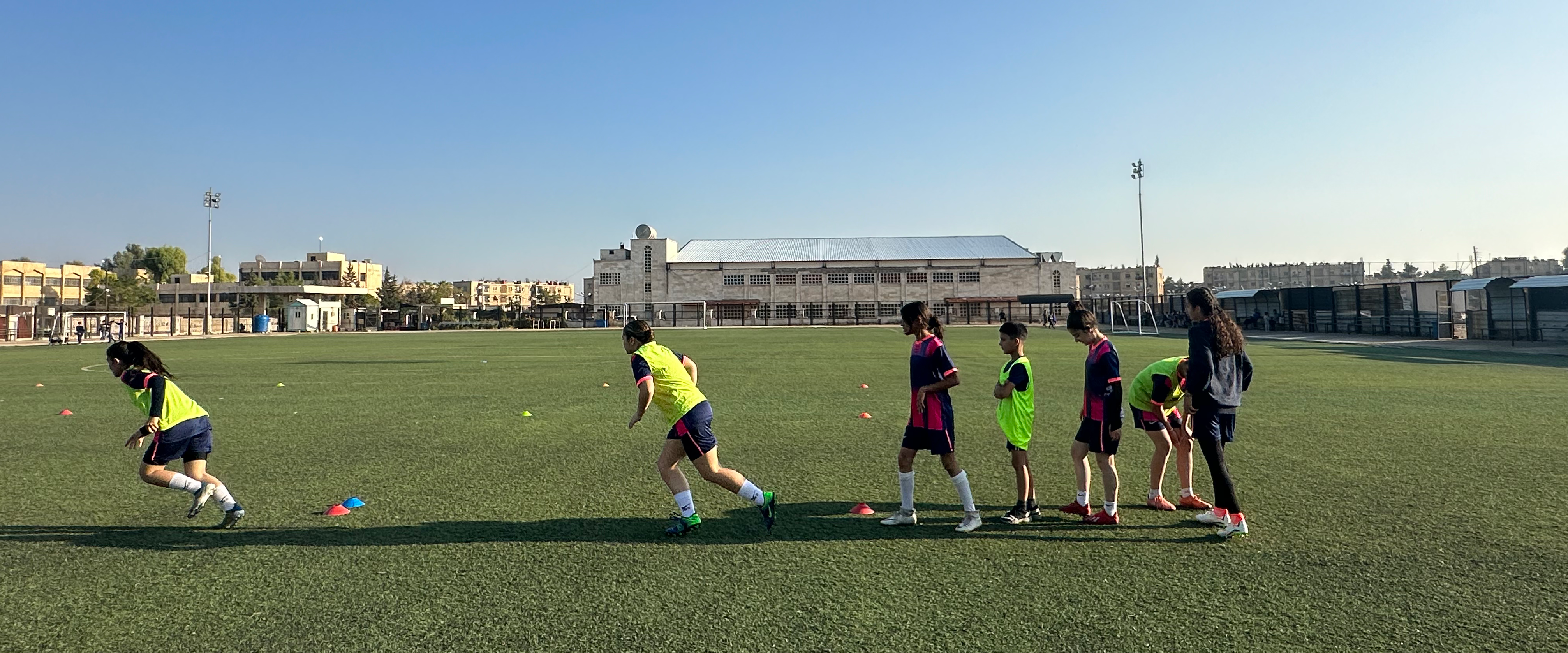 Female in football